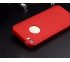 360° kryt Apple iPhone 5/5S/SE - červený